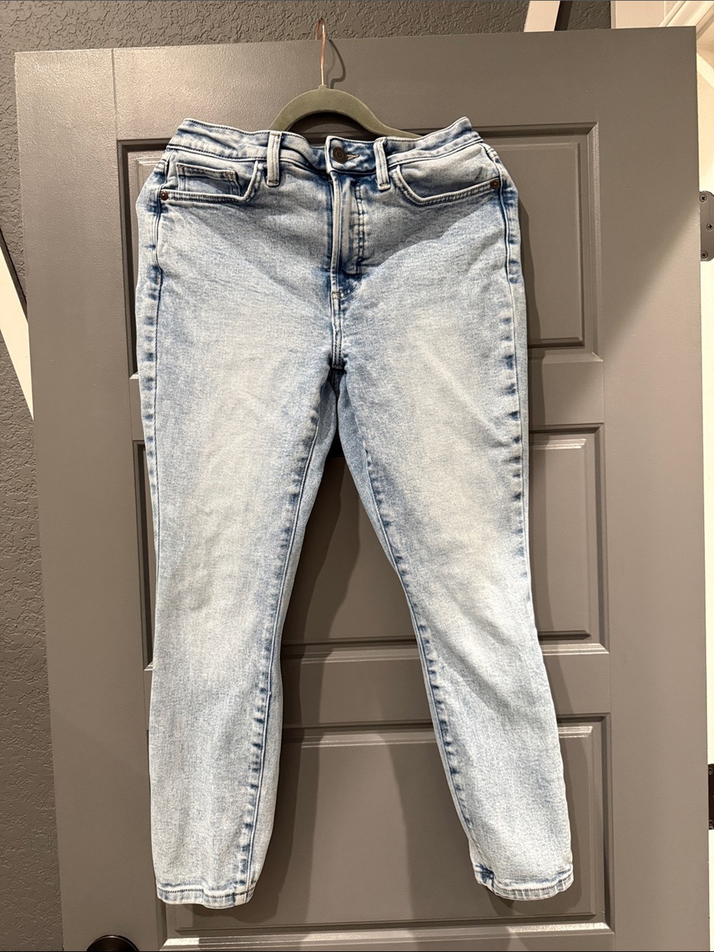 LC Lauren Conrad Light Wash Boyfriend Jeans